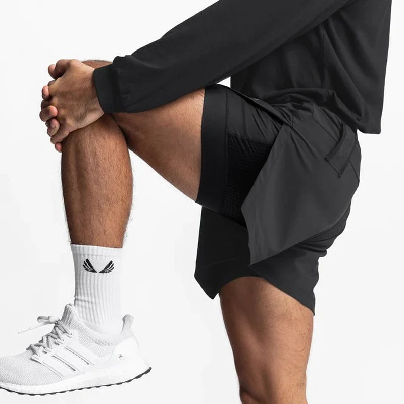 Men's Quick-Dry Running & Training Shorts