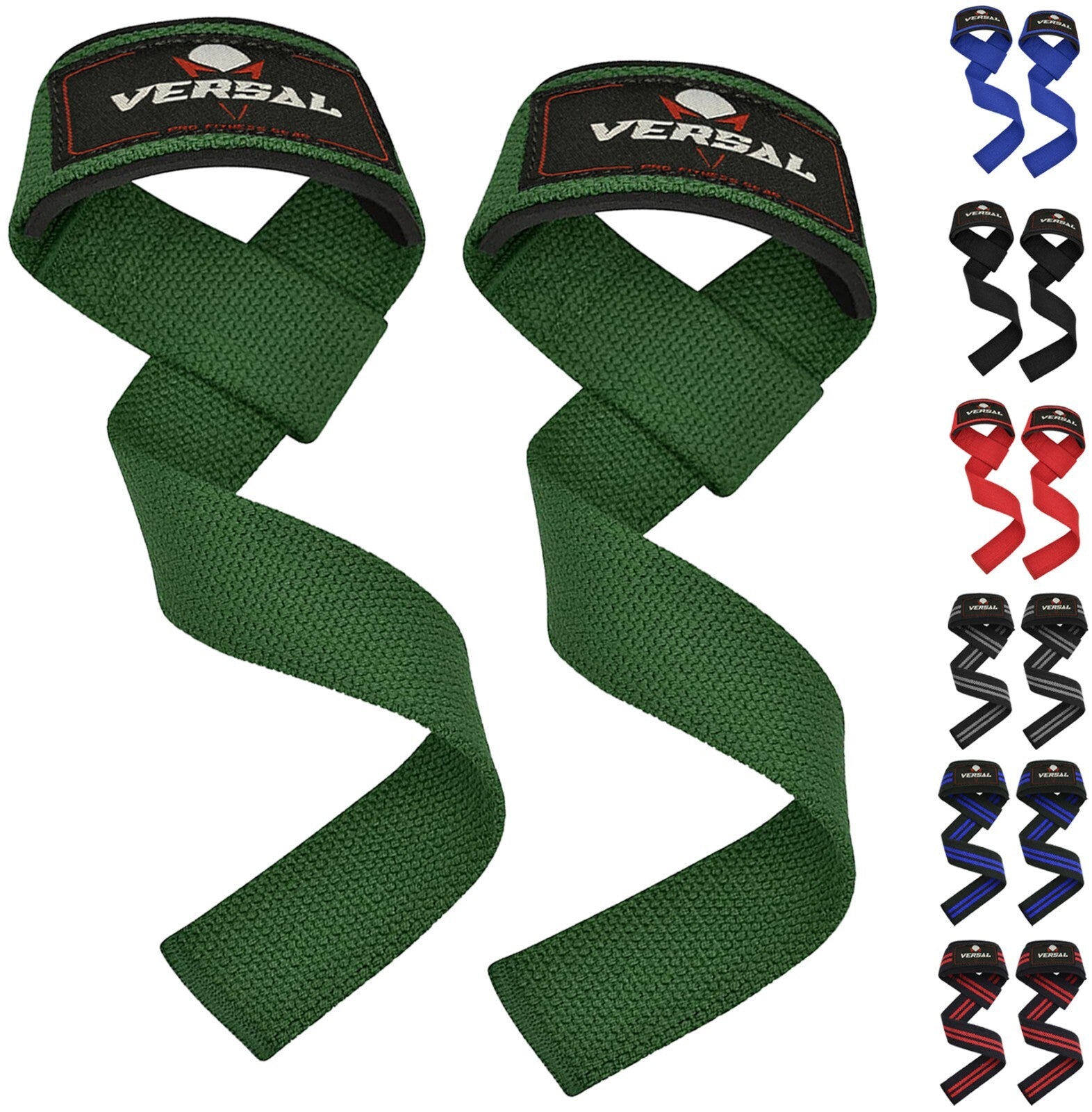 Weight Lifting Wrist Straps – Gym Wrist Wraps | Grip Support for Strength Training