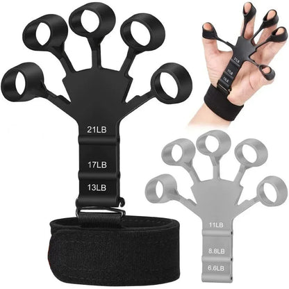 6-Level Adjustable Hand Grip Strength Trainer – Forearm & Finger Exerciser