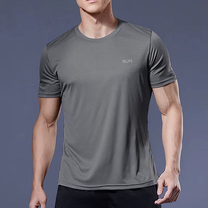 Men’s Quick-Dry Gym T-Shirt – Lightweight Running & Training Performance Tee