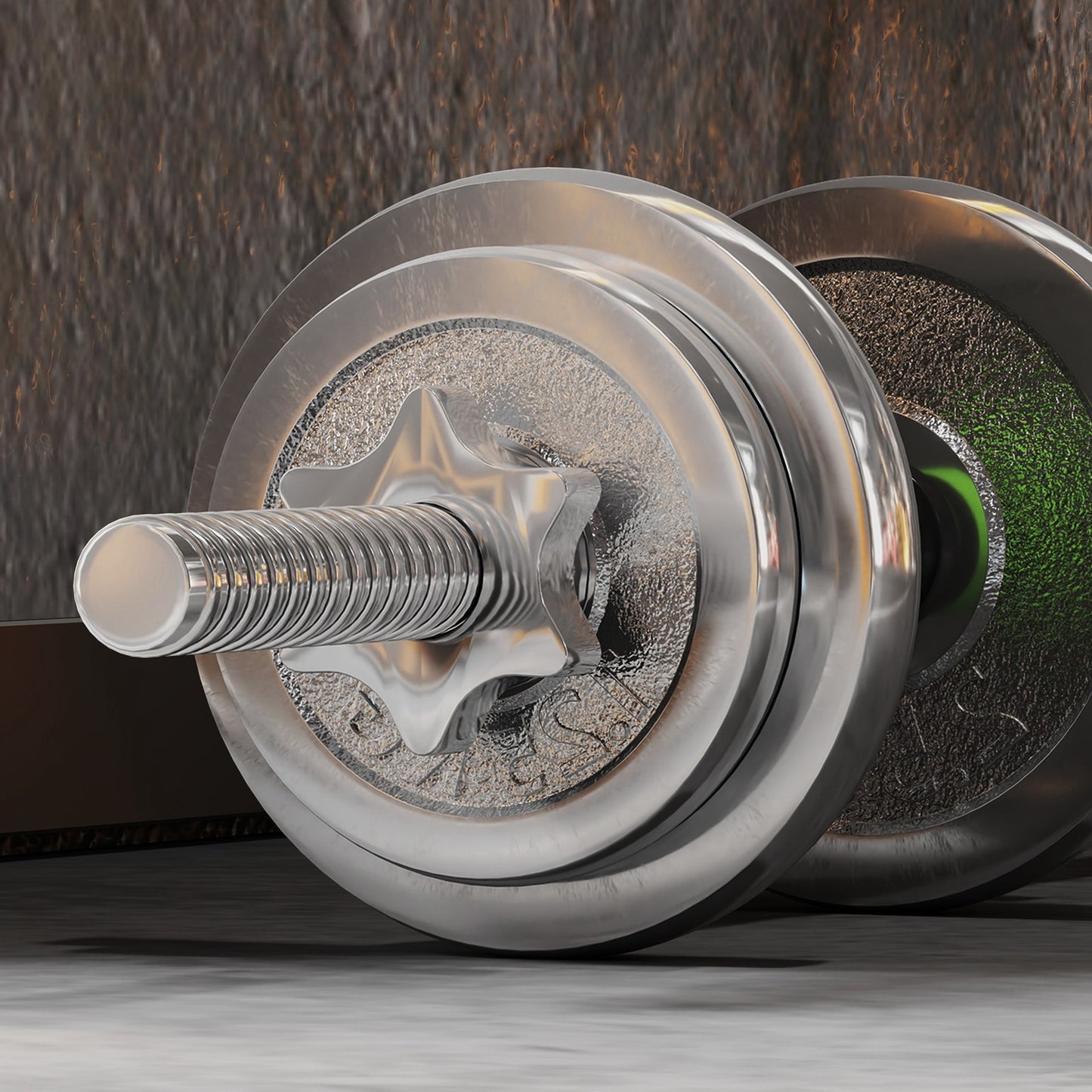 20KG Adjustable Dumbbells (2-in-1 Barbell Set)