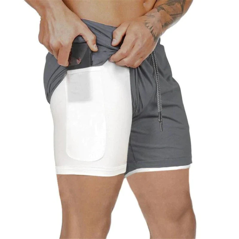 Men's 2-in-1 Performance Training Shorts