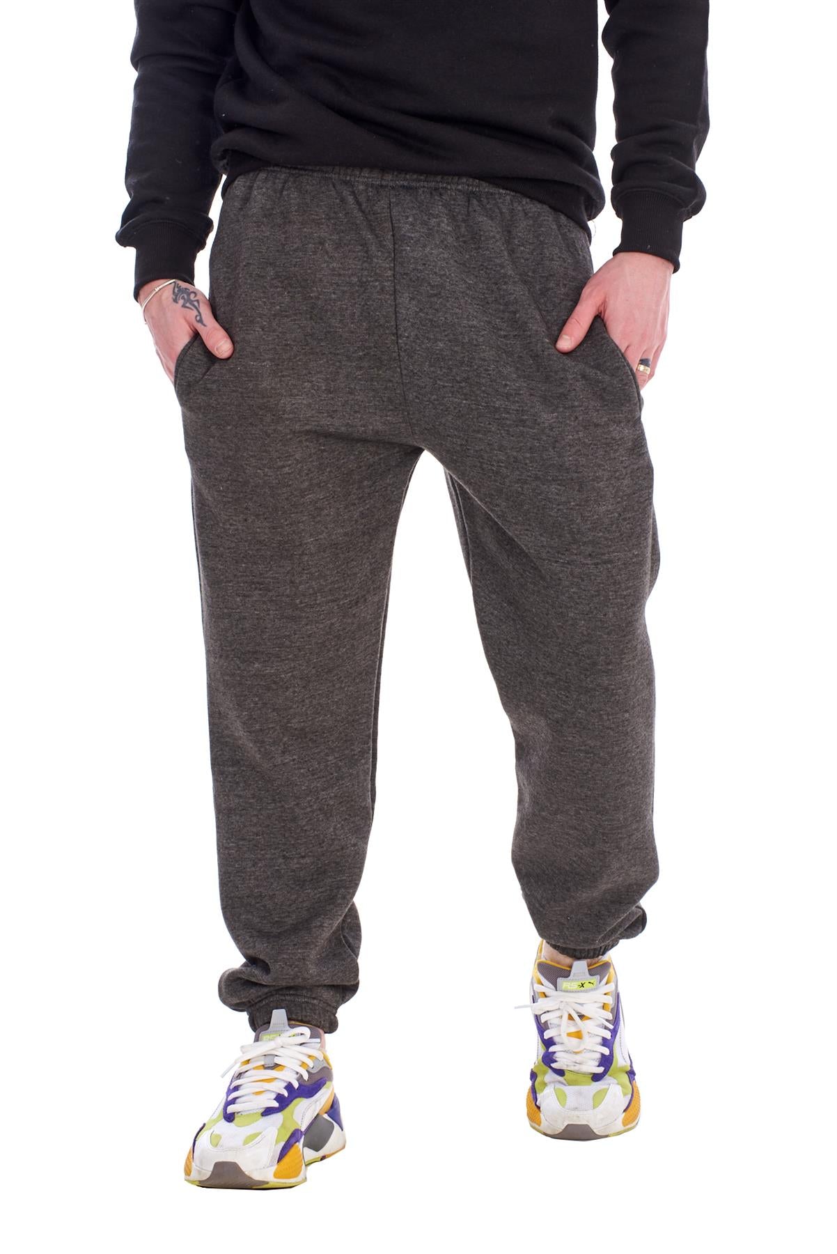 Men’s Fleece Joggers – Slim Fit Tracksuit Bottoms | Gym & Casual Sweatpants