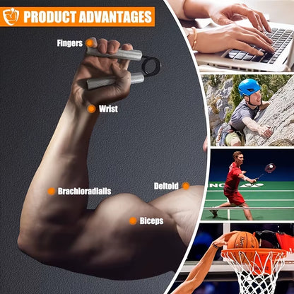 Adjustable Hand Gripper – Forearm & Grip Strength Trainer | Finger, Wrist & Recovery Exerciser