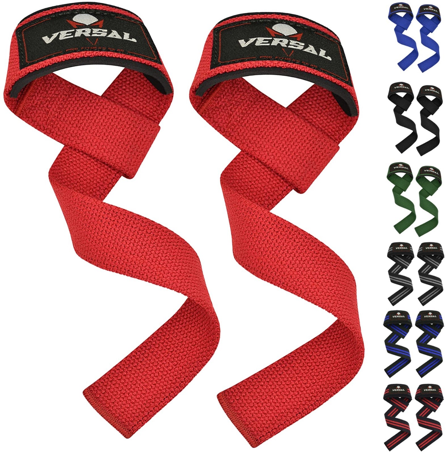 Weight Lifting Wrist Straps – Gym Wrist Wraps | Grip Support for Strength Training