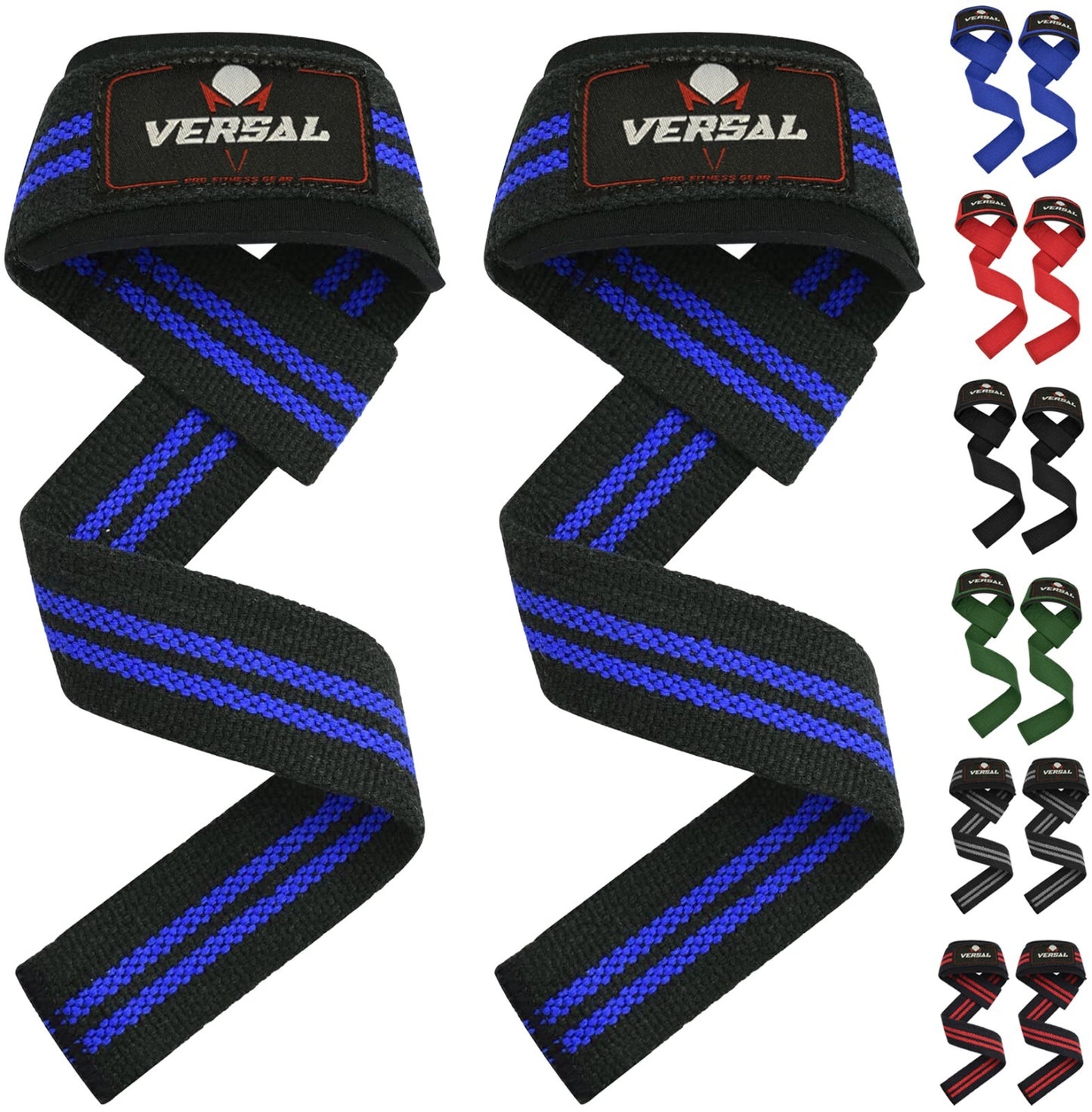 Weight Lifting Wrist Straps – Gym Wrist Wraps | Grip Support for Strength Training