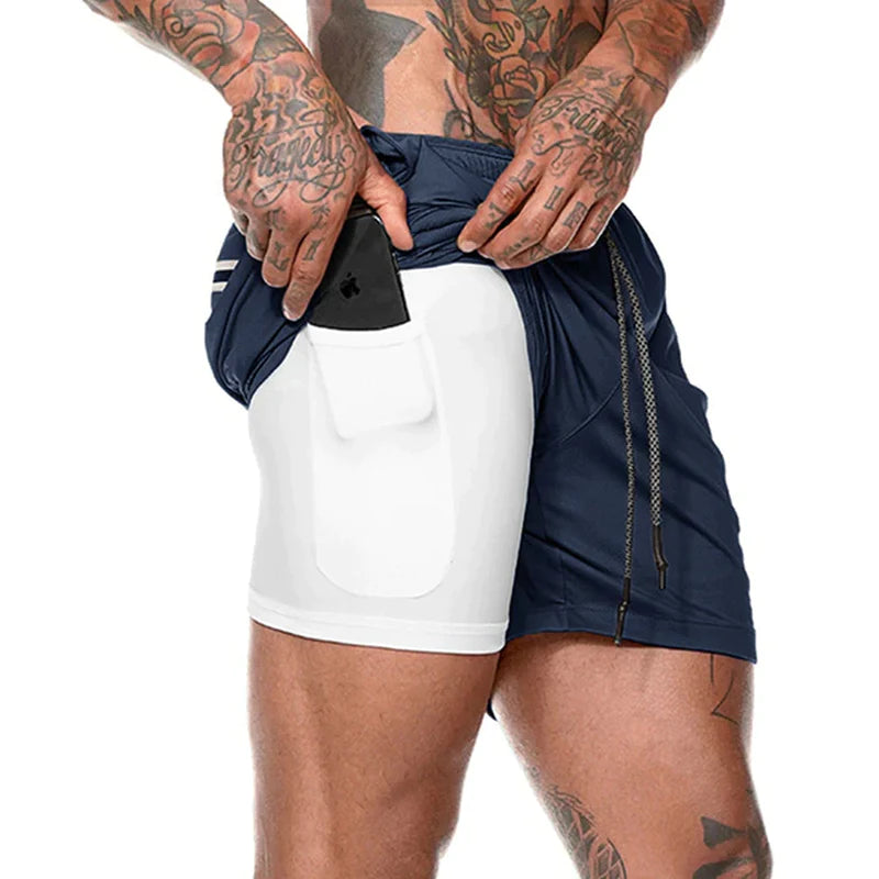 Men's 2-in-1 Performance Training Shorts