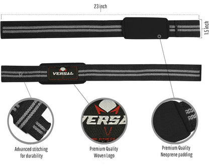 Weight Lifting Wrist Straps – Gym Wrist Wraps | Grip Support for Strength Training