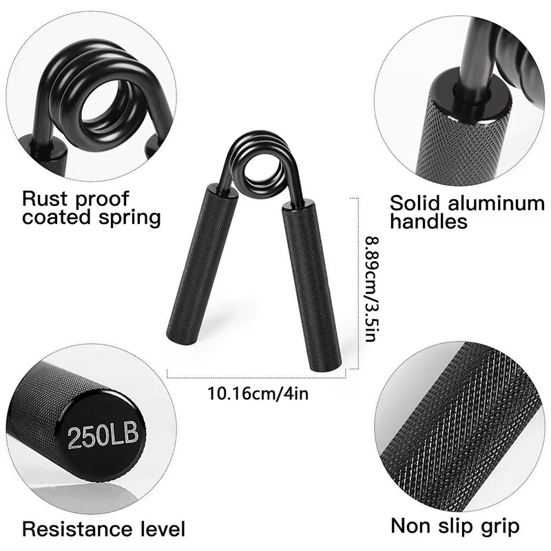 Adjustable Hand Gripper – Forearm & Grip Strength Trainer | Finger, Wrist & Recovery Exerciser