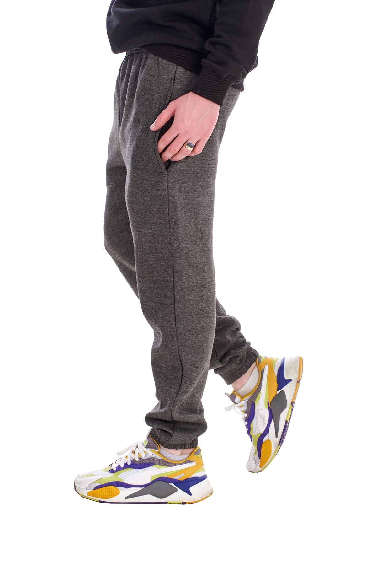Men’s Fleece Joggers – Slim Fit Tracksuit Bottoms | Gym & Casual Sweatpants
