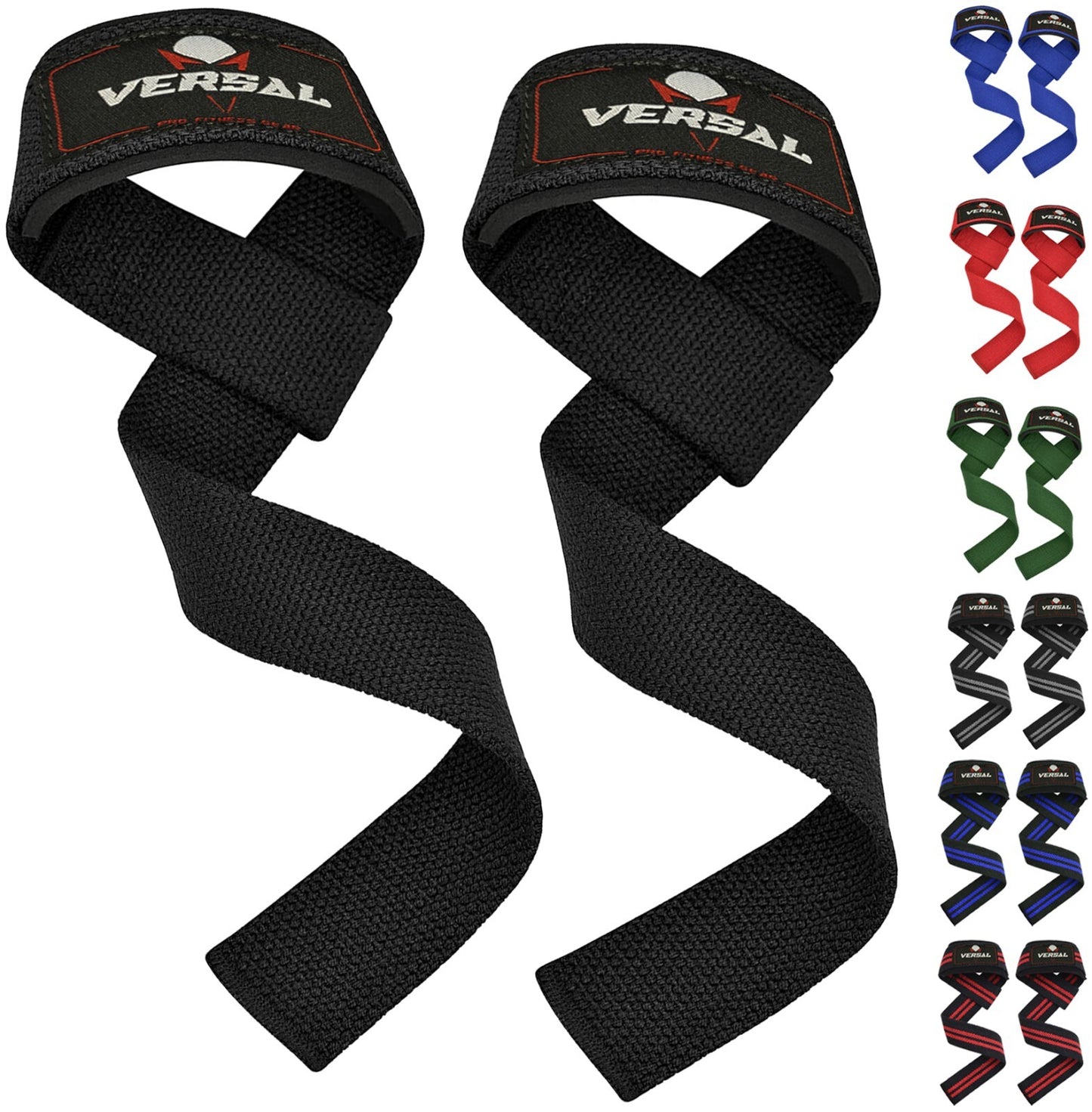 Weight Lifting Wrist Straps – Gym Wrist Wraps | Grip Support for Strength Training