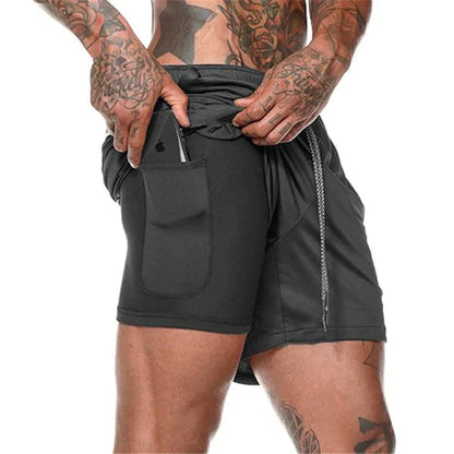 Men's 2-in-1 Performance Training Shorts