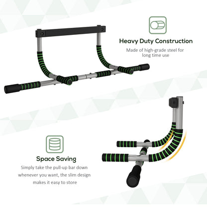 Pull-Up Bar – Indoor Doorway Home Gym Upper Body Trainer