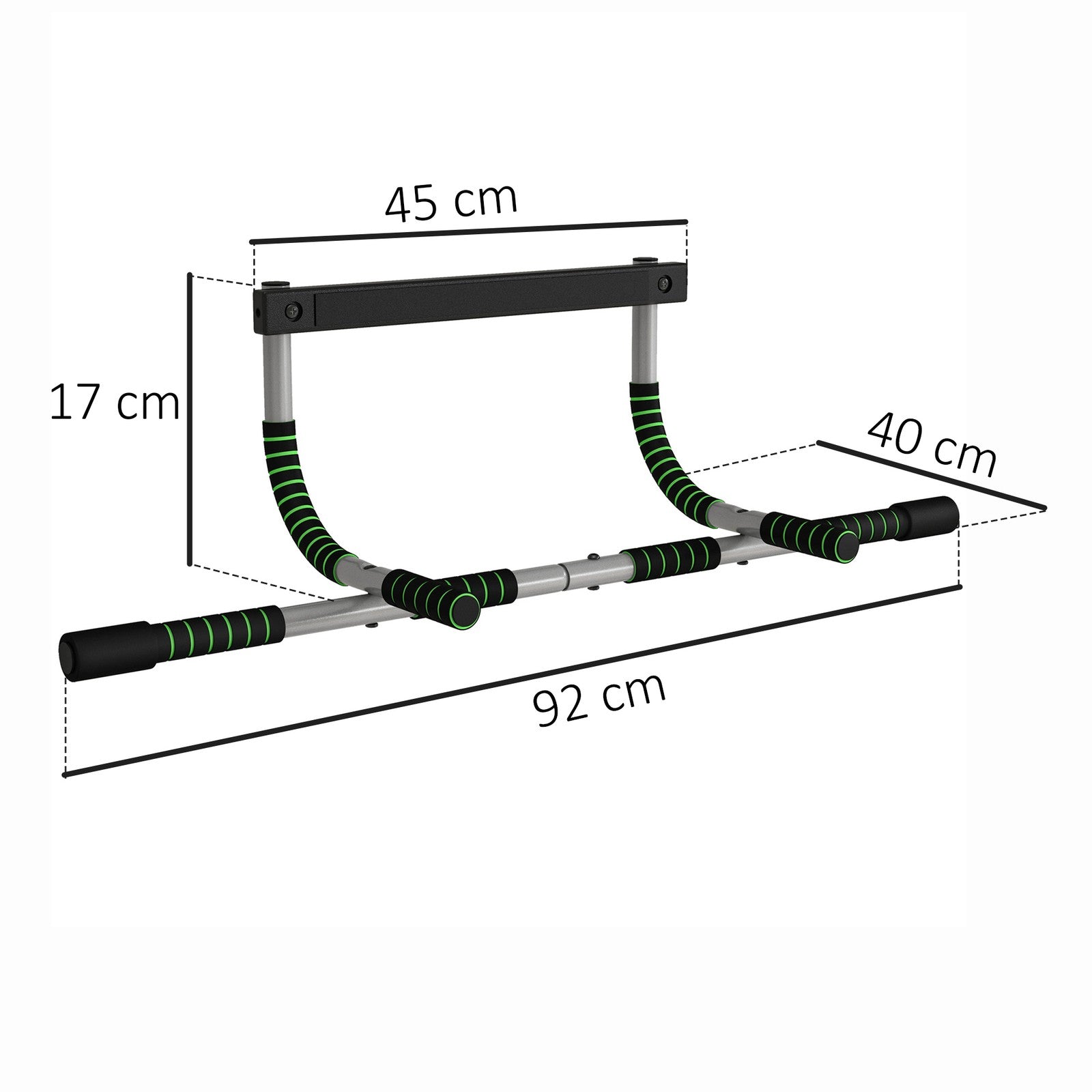 Pull-Up Bar – Indoor Doorway Home Gym Upper Body Trainer