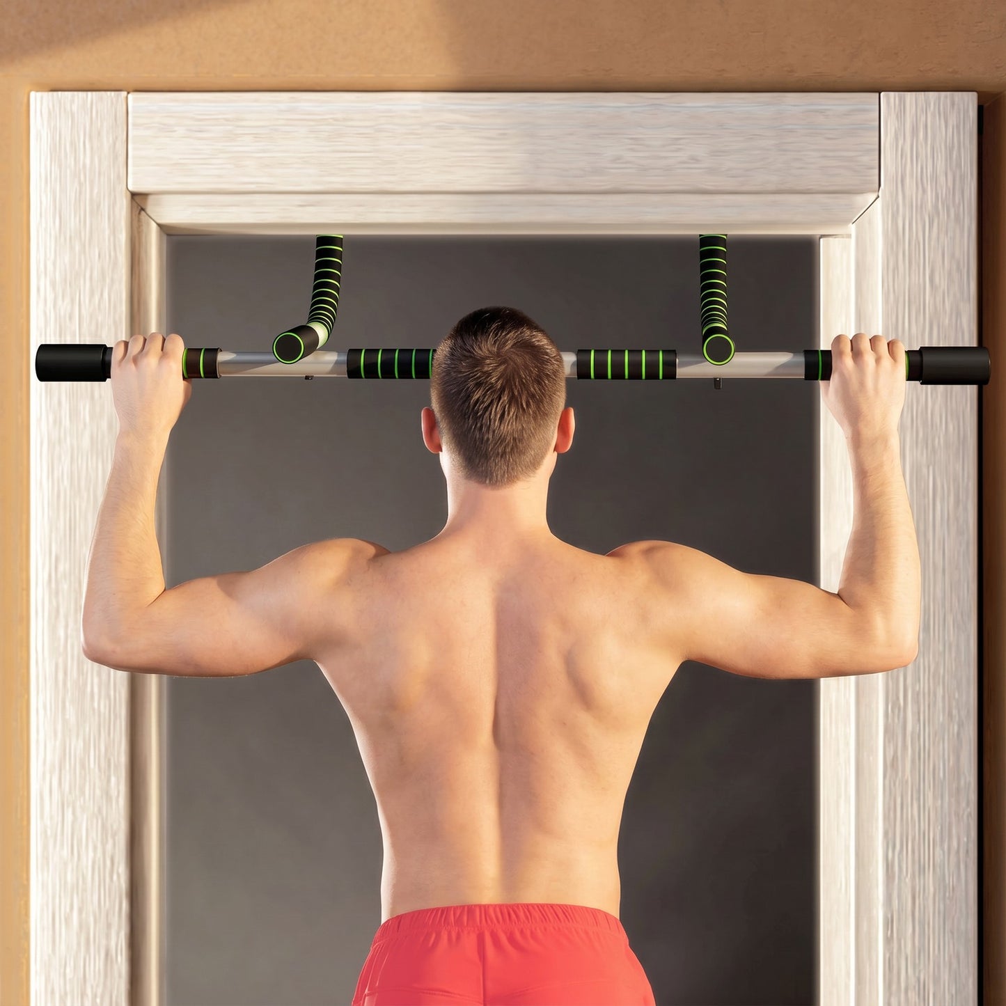 Pull-Up Bar – Indoor Doorway Home Gym Upper Body Trainer